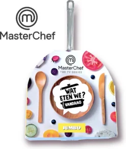 Alternative view of MasterChef / Jumbo - Wokpan - Met Glazen Deksel - 28 Cm - Inductie
