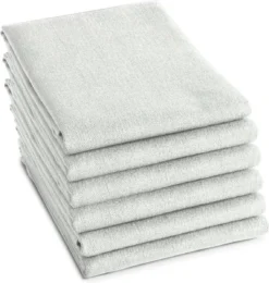 DDDDD Barbeque - Theedoek - White - 6 Stuks