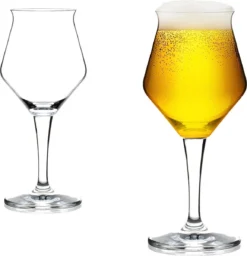 Alternative view of Cocora Speciaal Bierglazen - 30cl - 6 Stuks - Bovengister - Sommelier - Bierglas Op Voet - Hoogwaardig Kristalglas