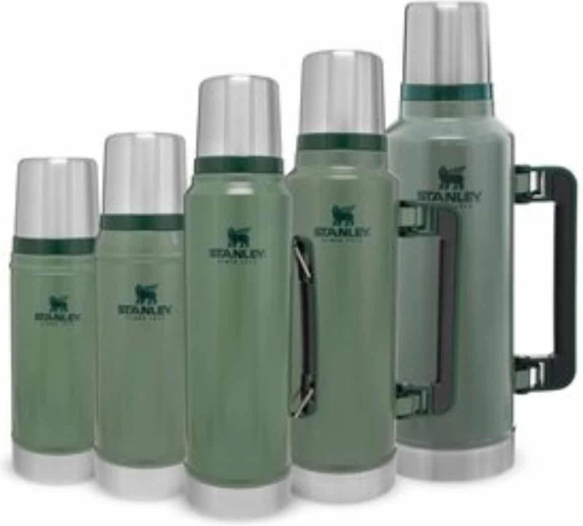Stanley The Legendary Classic Bottle 0,75L - Thermosfles - Hammertone Green 5 Stanley The Legendary Classic Bottle 0,75L - Thermosfles - Hammertone Green - Afbeelding 5