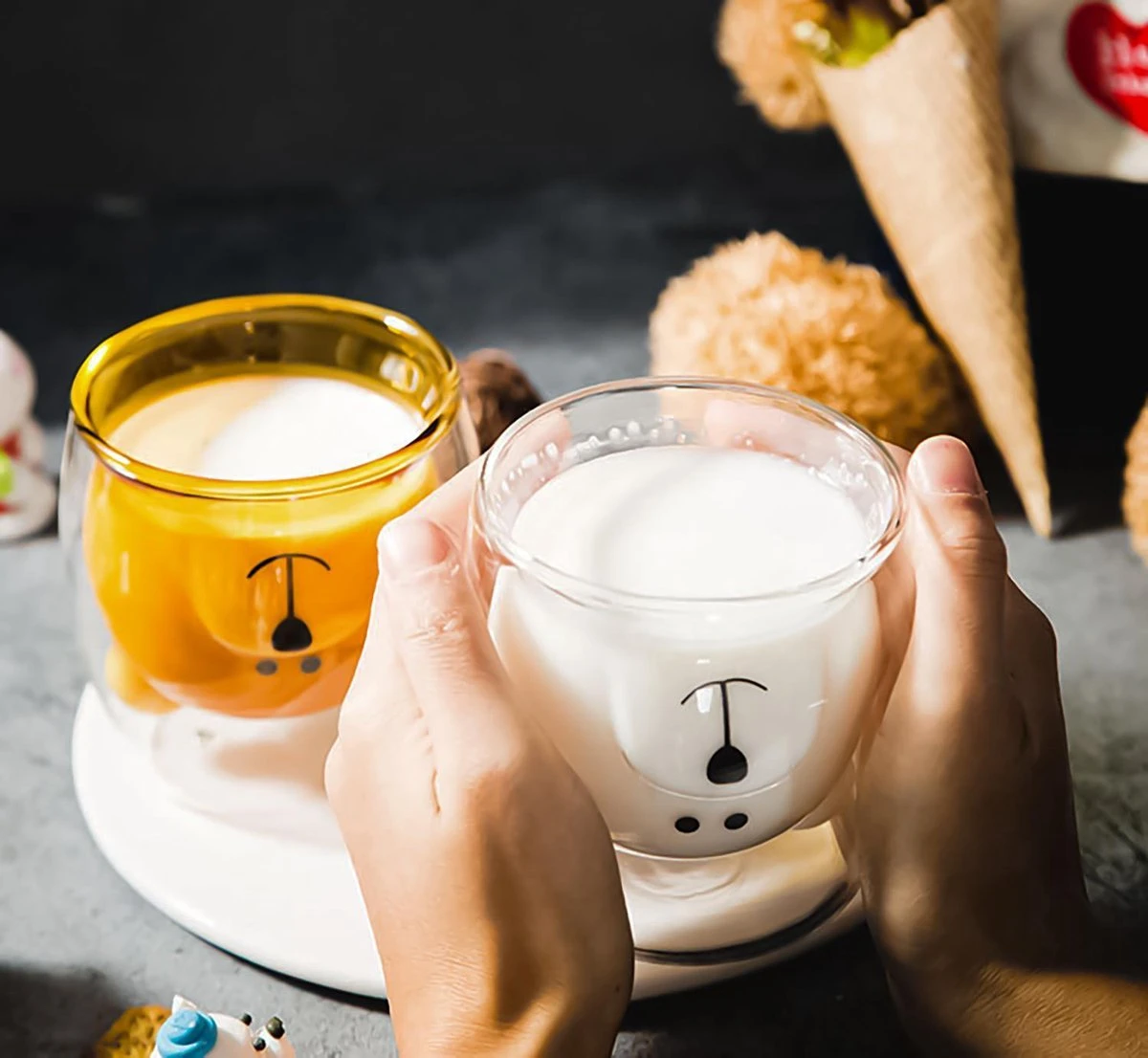 Set Van 2 Beer Design Dubbelwandige Glazen - Dubbelwandige Koffieglazen - Latte Macchiato Koffiemok/Koffiebeker - Double Glass Waterglazen - Theeglazen - Espresso Kopjes - Koffiekop & Koffiemok - Drinkglazen 250ML 3 Set Van 2 Beer Design Dubbelwandige Glazen - Dubbelwandige Koffieglazen - Latte Macchiato Koffiemok/Koffiebeker - Double Glass Waterglazen - Theeglazen - Espresso Kopjes - Koffiekop & Koffiemok - Drinkglazen 250ML - Afbeelding 3