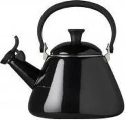 Alternative view of Le Creuset Fluitketel Kone - Zwart