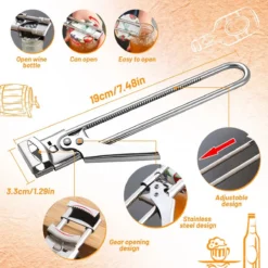 Alternative view of Alles Opener - Opener Voor Potten - Blikopener - Potopener - Multie Opener - Gadgets Mannen Vrouwen - Gadget Cadeau - Keuken - Keuken Accessoires - Keuken Gadgets