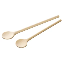 Alternative view of Fackelmann Houten Lepels 2 Stuks Blank 25-30 Cm