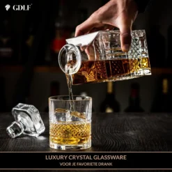 Kristal Superior Whiskey Glazen Set In Luxe Geschenkdoos By GDLF® - Whiskey Set - Hoogwaardig 100% Lood-Vrij Kristal - Made In Europa - Luxe Waterglazen - Gin Tonic Glazen - Cocktailglazen - Likeurglazen - Whisky Glazen - Cadeau Voor Man & Vrouw 14 Kristal Superior Whiskey Glazen Set In Luxe Geschenkdoos By GDLF® - Whiskey Set - Hoogwaardig 100% Lood-Vrij Kristal - Made In Europa - Luxe Waterglazen - Gin Tonic Glazen - Cocktailglazen - Likeurglazen - Whisky Glazen - Cadeau Voor Man & Vrouw -Thuiskeuken 1200x1200 2999