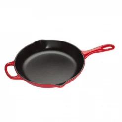 Alternative view of Le Creuset - Gietijzeren Ronde Skillet In Kersenrood 23cm