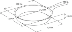Alternative view of DeBuyer Mineral B Element Blinispan / Pannenkoekenpan - � 12 Cm