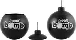 Alternative view of CKB LTD - Bomb Shots - Drank - Jagermeister Shotglaasjes Giftpack - Borrelglaasjes - Kunststof - Shotglazen - Zwart - 4 Stuks - Glazen Shotglas Likeur Drank Jagerbomb