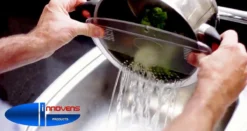 Alternative view of Afgieter – Veilig Afgieten – Solide Compacte Keuken Afgietdeksel - Afgiethulp - Keuken Zeef - Transparant - Koken