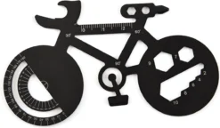 Akyol - RVS Gereedschap Voor Fietsreparatie - Gadget Voor Fietsers - Fiets Multitool - Cadeau - Geschenk - Gadget - Fietsliefhebber - Leuk - Bieropener - Multitool