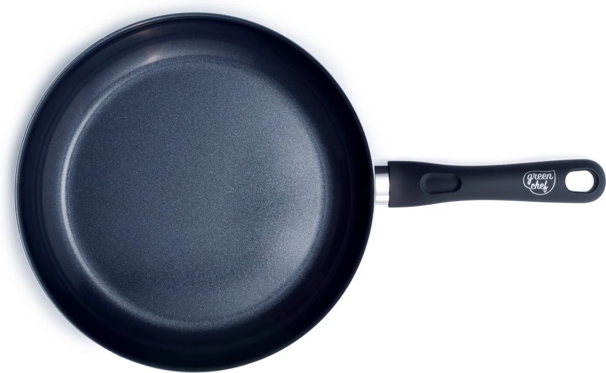 GreenChef Diamond Koekenpannenset Ø 20cm + Ø 28cm - Zwart - Inductie - PFAS-vrij 8 GreenChef Diamond Koekenpannenset Ø 20cm + Ø 28cm - Zwart - Inductie - PFAS-vrij - Afbeelding 8