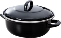 Alternative view of BK Fortalit Braadpan Ø 30 Cm / 5L - Emaille - Inductie