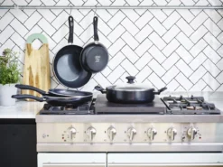GreenChef Diamond Koekenpannenset Ø 20cm + Ø 28cm - Zwart - Inductie - PFAS-vrij 25 GreenChef Diamond Koekenpannenset Ø 20cm + Ø 28cm - Zwart - Inductie - PFAS-vrij -Thuiskeuken 1200x899 7