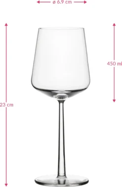 Alternative view of Iittala Essence - Wijnglazen Rode Wijn – Vaatwasserbestendig - Transparant - 45 Cl – Set Van 2 Glazen
