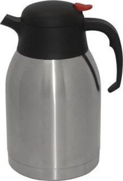 Alternative view of 2L Thermoskan / Isoleerkan Olympia - RVS - 2 Liter - Dubbelwandig