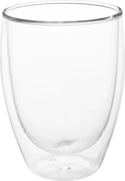 Alternative view of Vaja® Koffieglazen Set – Theeglazen Met Lepel – 350 Ml- Dubbelwandig - Cappuccino Glazen – Latte Macchiato Glazen - Theeglas 6 Stuks
