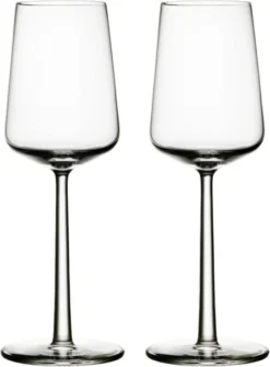 Iittala Essence - Wijnglazen Witte Wijn – Vaatwasserbestendig - Transparant - 33 Cl – Set Van 2 Glazen
